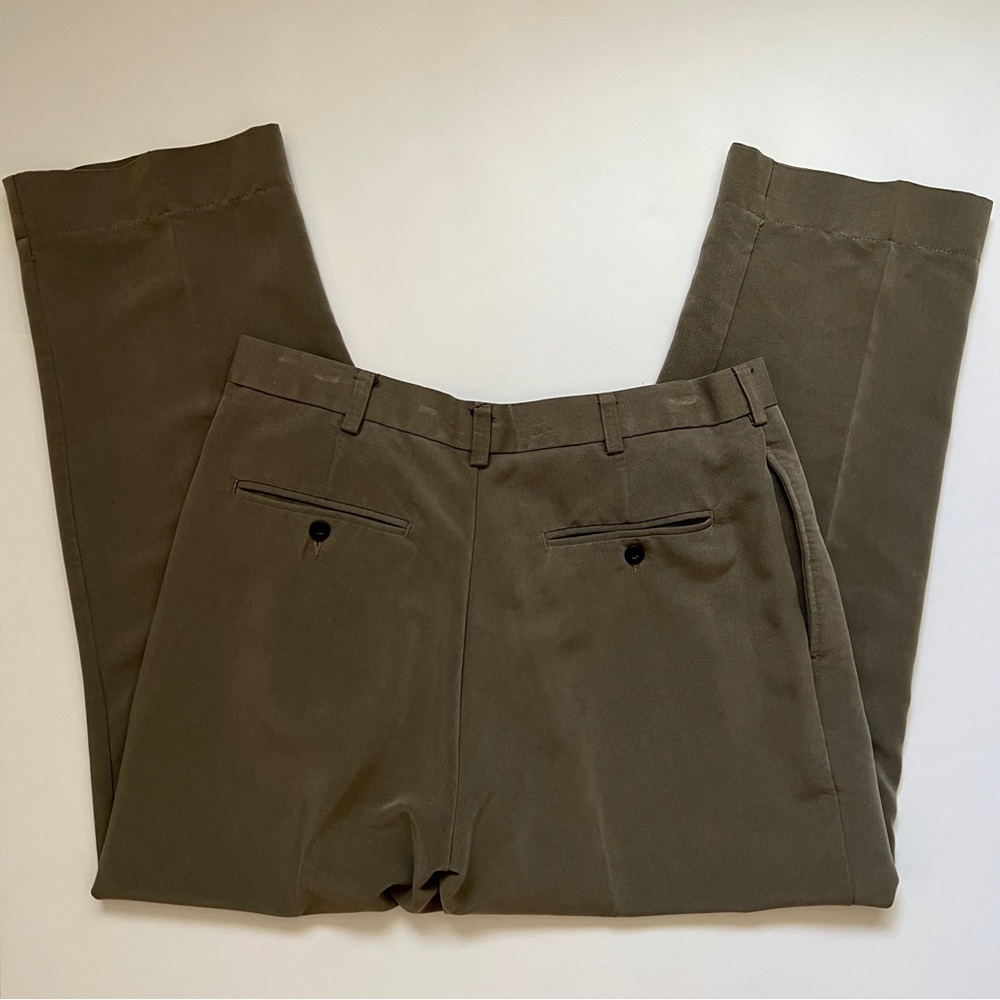 Vintage MERONA Micro Suede Dress Pants - Picture 4 of 10